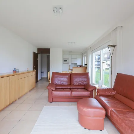 Near Belgian Coast With Terrace, Cleaning Included